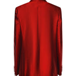 Giacca doppiopetto in mikado F29UUT FU116R0156 DOLCE & GABBANA 