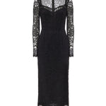 Abito longuette in pizzo F6AQGT HLUAHN0000 DOLCE & GABBANA 