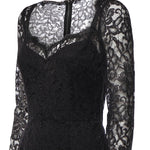 Abito longuette in pizzo F6AQGT HLUAHN0000 DOLCE & GABBANA 