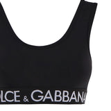 Top in jersey con logo F756QT FUGQUN0000 DOLCE & GABBANA 