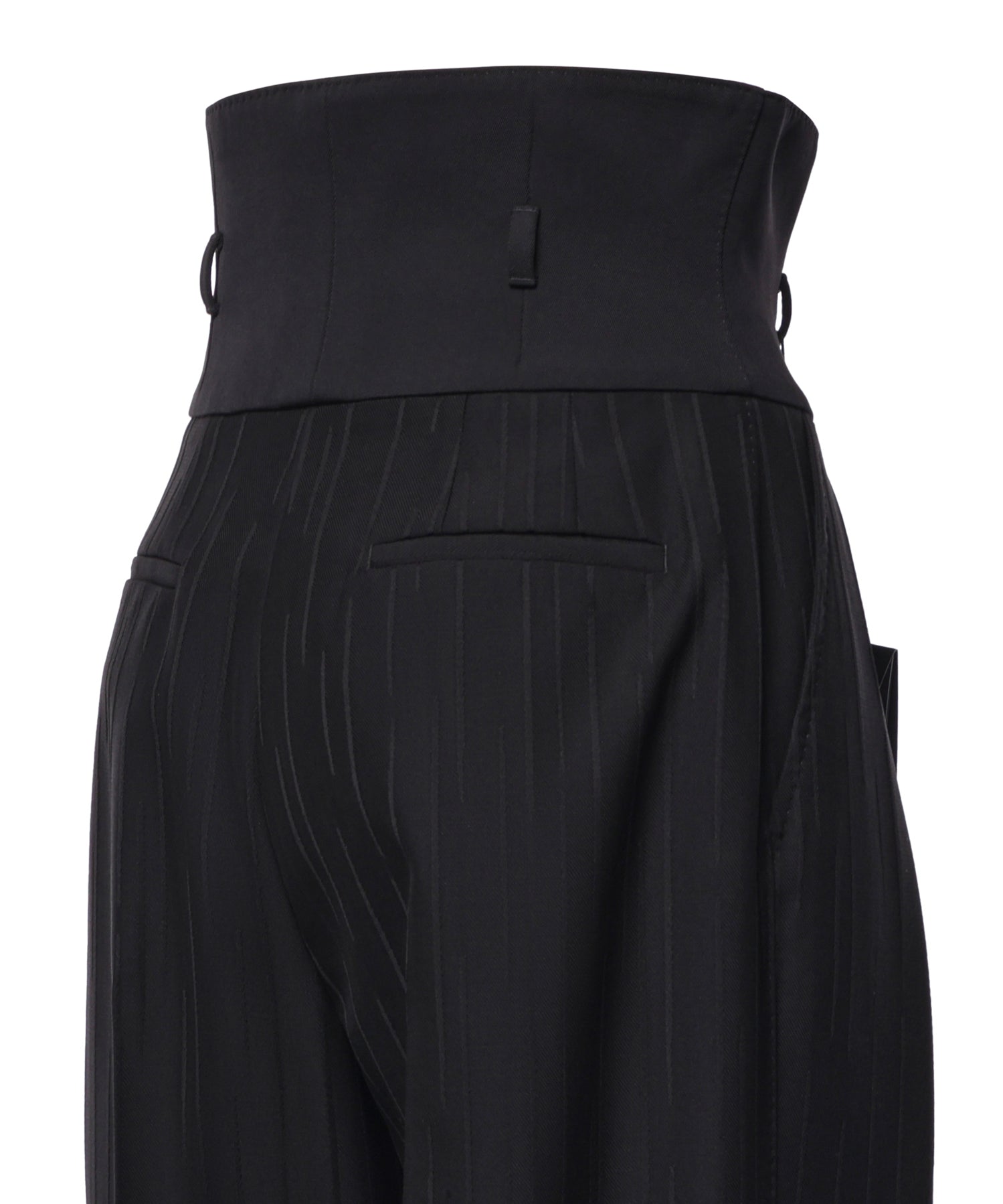 Pantaloni in jacquard di lana rigata FTDQKT FR22AN0000 DOLCE & GABBANA 
