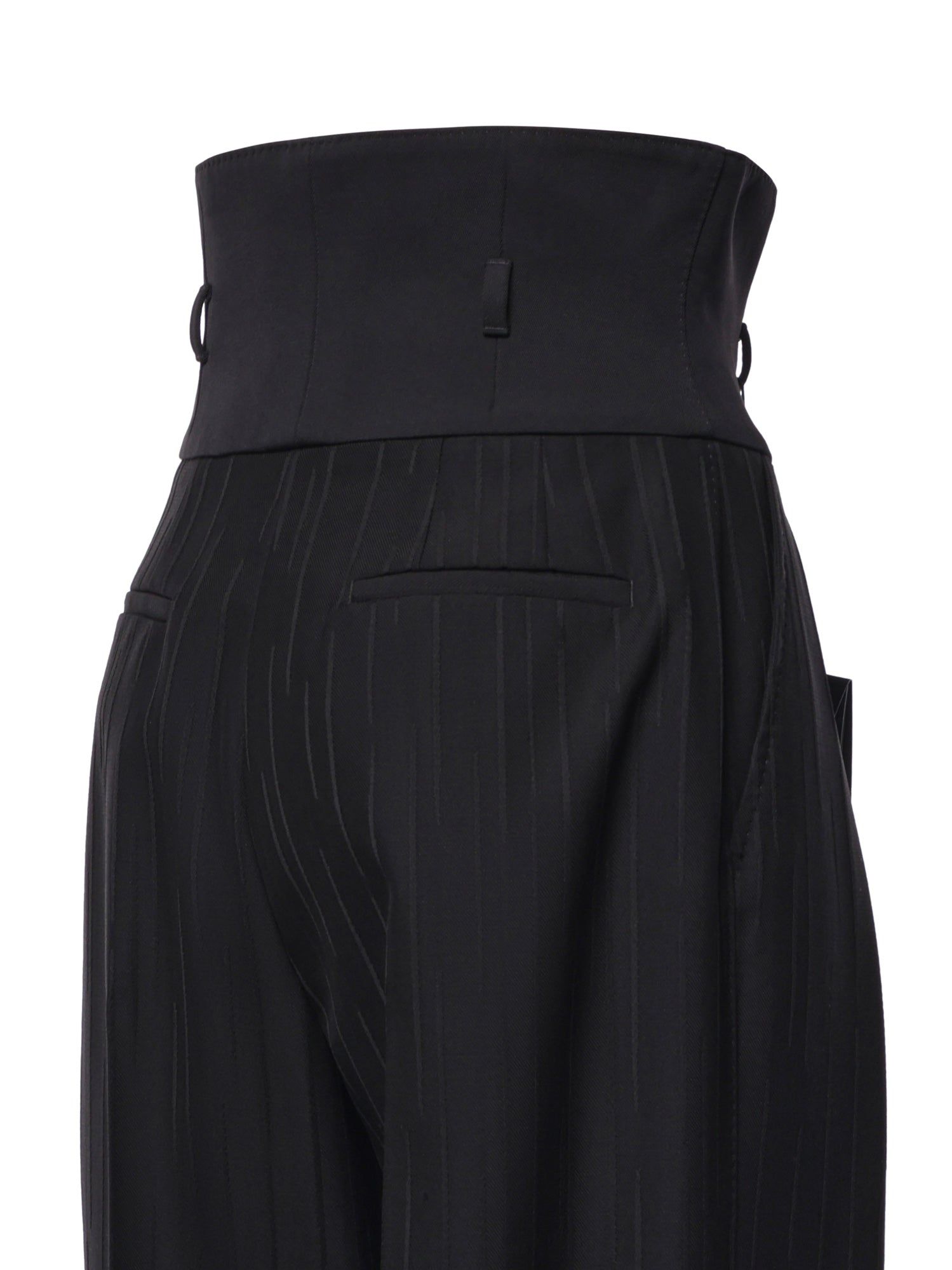 Pantaloni in jacquard di lana rigata FTDQKT FR22AN0000 DOLCE & GABBANA 