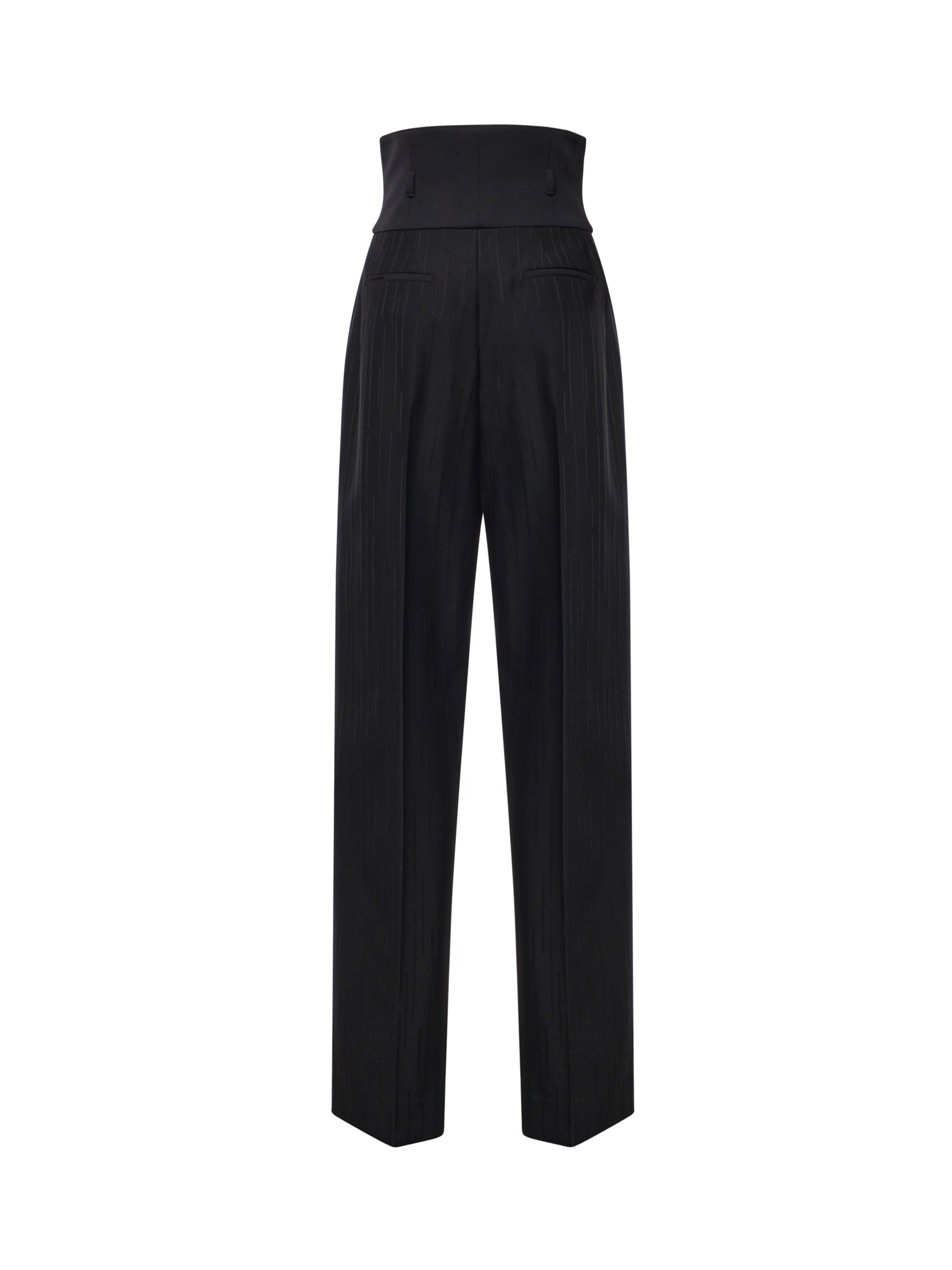 Pantaloni in jacquard di lana rigata FTDQKT FR22AN0000 DOLCE & GABBANA 