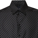 Camicia Martini in twill di seta stampa pois G5ML1T IS13OHN6DI DOLCE & GABBANA 