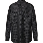 Camicia Martini in twill di seta stampa pois G5ML1T IS13OHN6DI DOLCE & GABBANA 