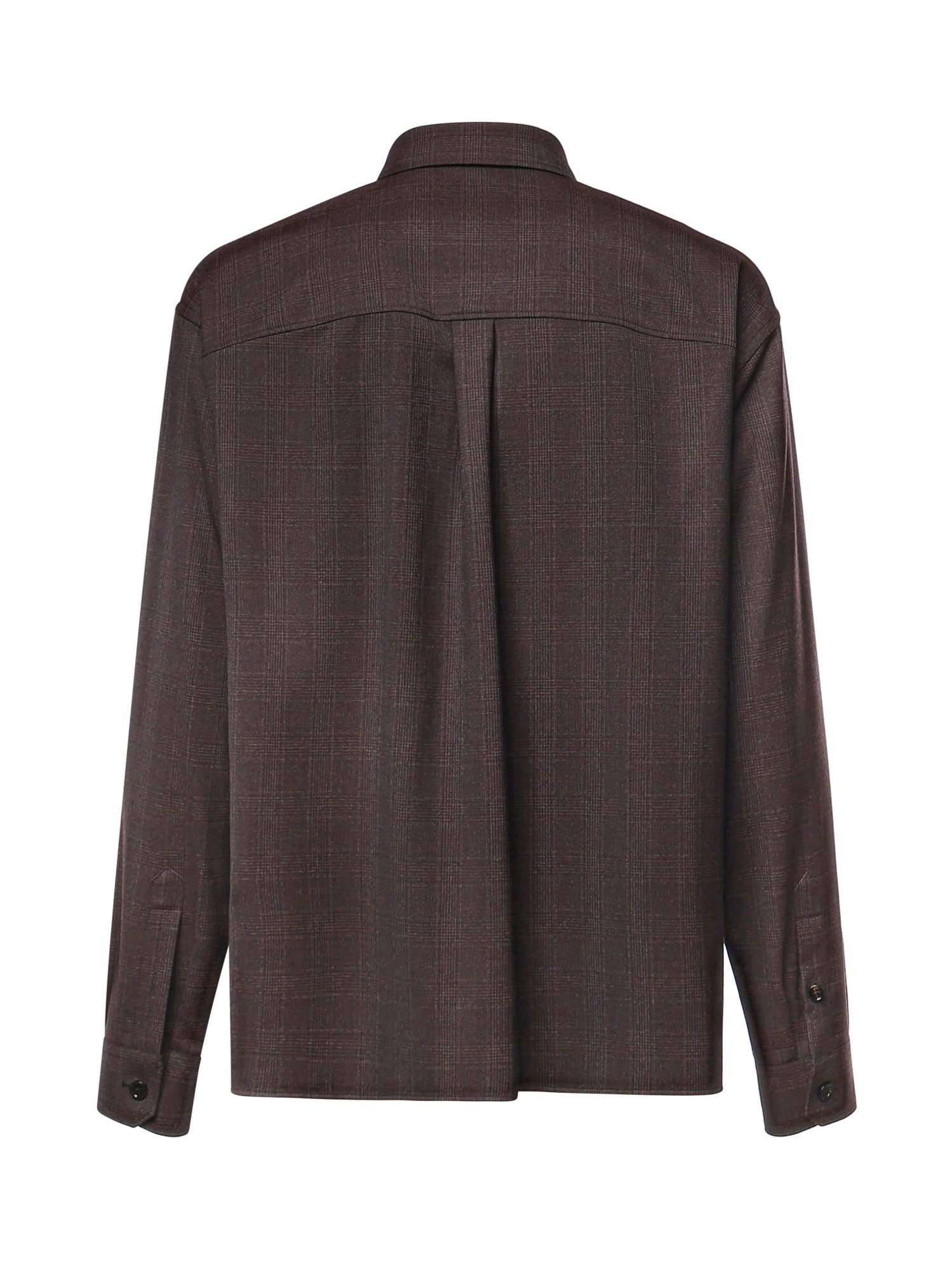 Camicia check in misto lana G5PE5T FQZA7S8100 DOLCE & GABBANA 