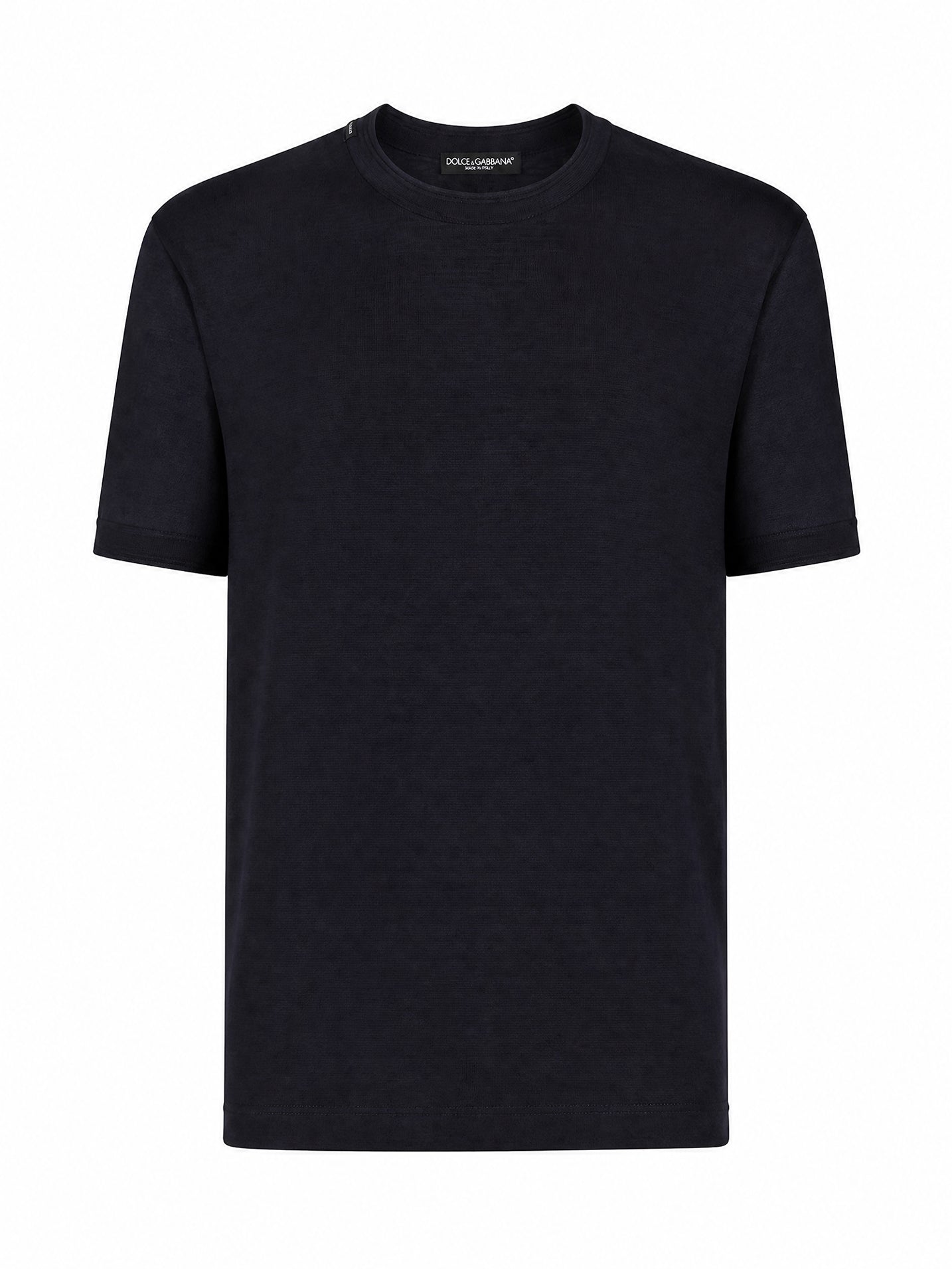 T-shirt in seta G8ST1T G7P0FB0665 DOLCE & GABBANA 