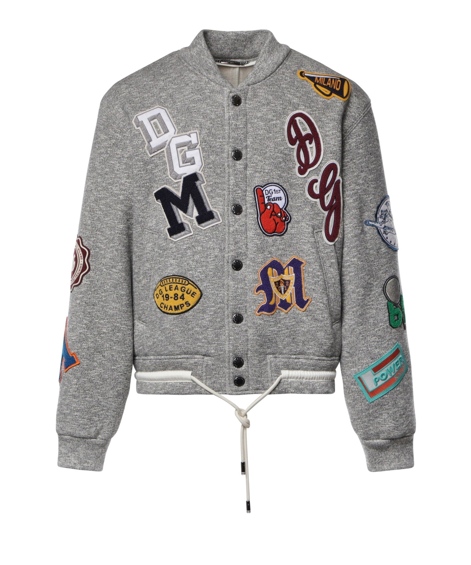 Bomber in felpa G9CIUZ FUGVCS8290 DOLCE & GABBANA 