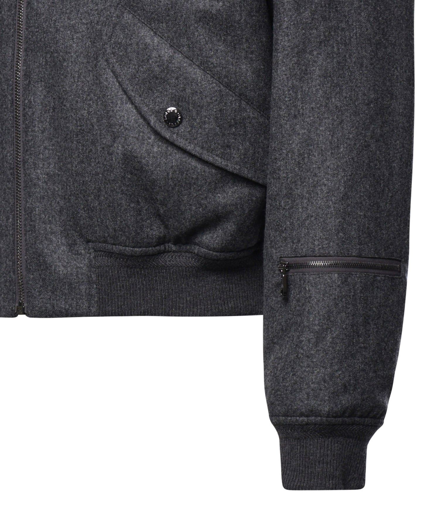 Bomber in flanella di lana G9CLAT FU291S8292 DOLCE & GABBANA 