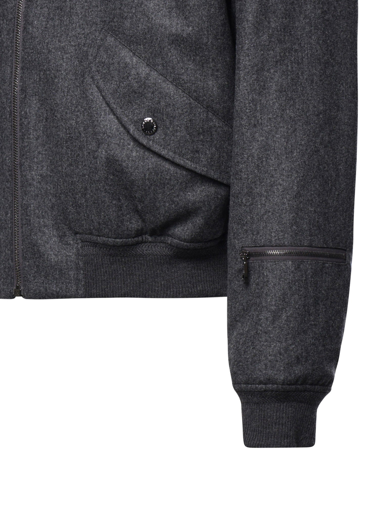 Bomber in flanella di lana G9CLAT FU291S8292 DOLCE & GABBANA 