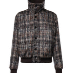 Bomber in check misto Mohair G9CNAT FQZA1S8100 DOLCE & GABBANA 