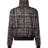 Bomber in check misto Mohair G9CNAT FQZA1S8100 DOLCE & GABBANA 
