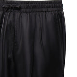Pantaloni joggers in twill di seta GP12QZ FU1XBN0000 DOLCE & GABBANA 