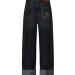 Jeans in denim con risvolto GP247Z G8PO3S9001 DOLCE & GABBANA 