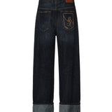 Jeans in denim con risvolto GP247Z G8PO3S9001 DOLCE & GABBANA 