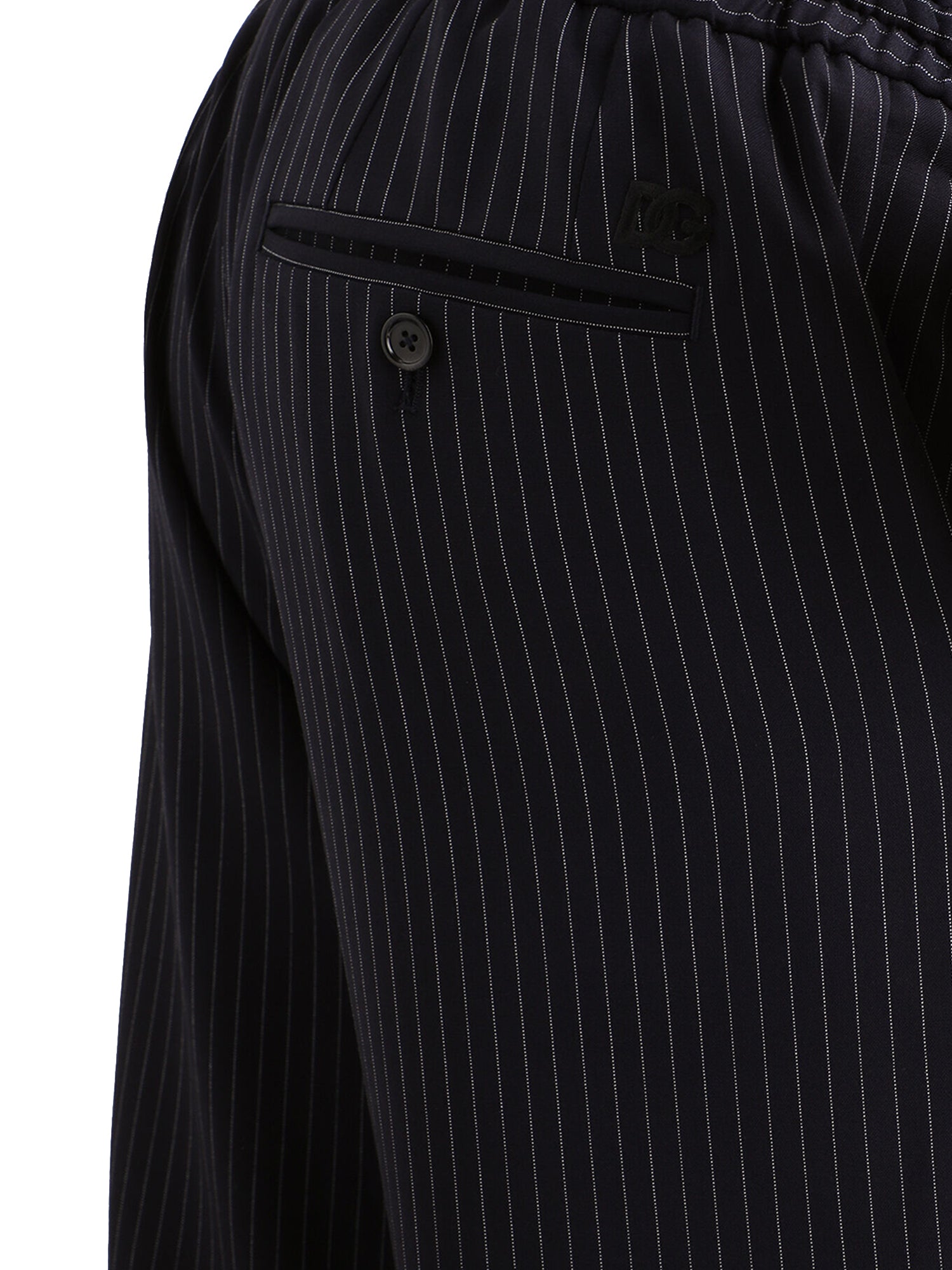Pantaloni jogging in lana gessata GP26FZ FRBDQS8051 DOLCE & GABBANA 