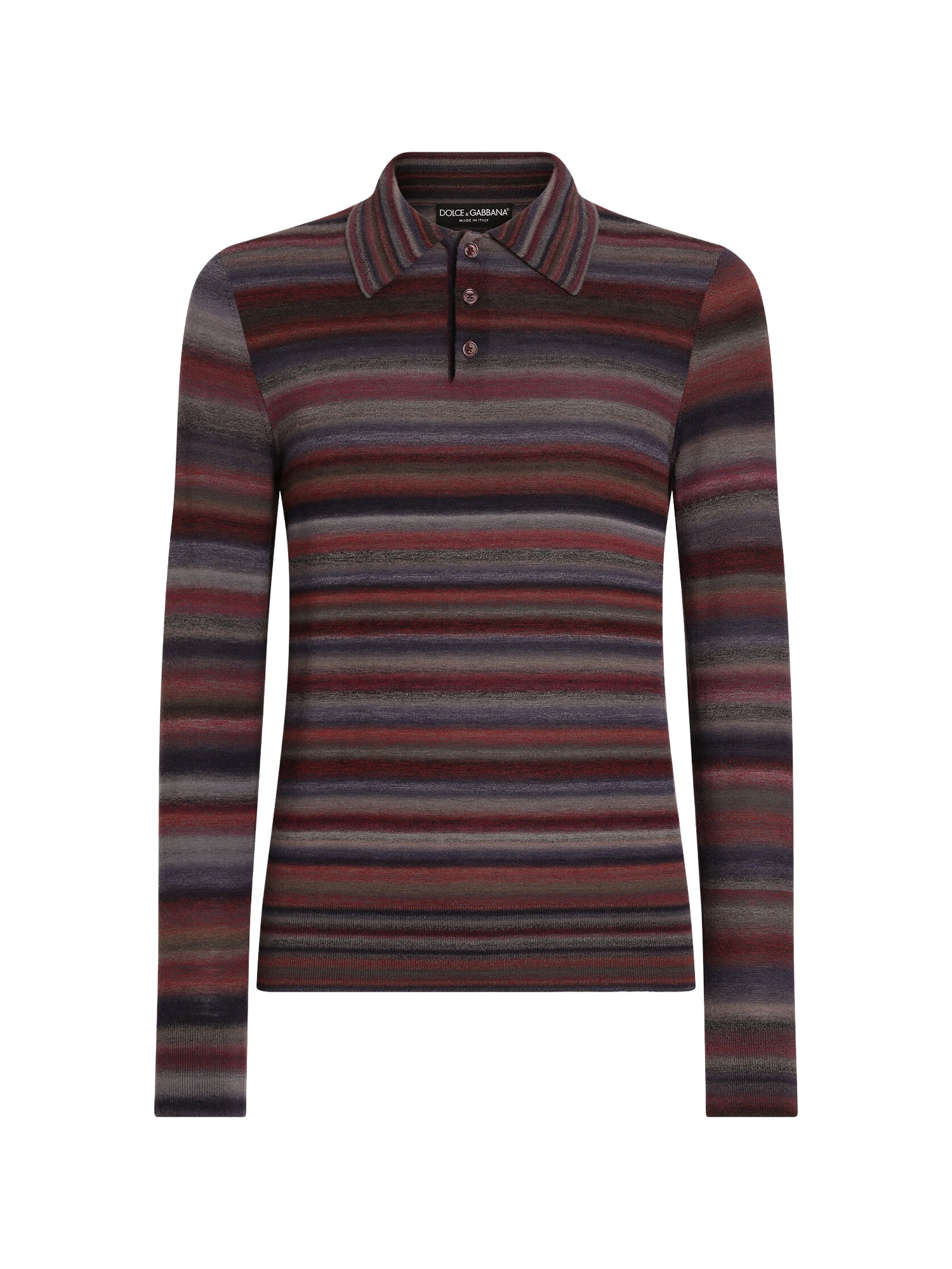 Polo in lana a righe GXZC2T JDVL1B9688 DOLCE & GABBANA 