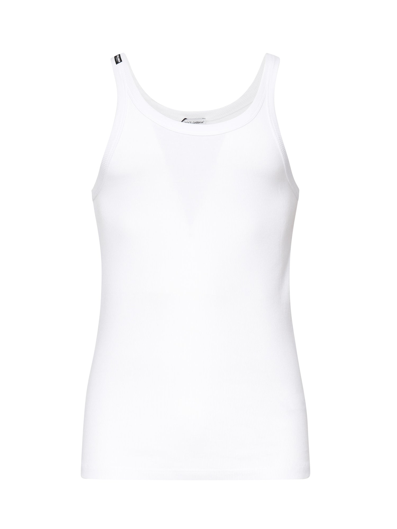 Canotta in cotone a costine M8C19J ONN96W0800 DOLCE & GABBANA 