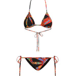 Bikini a triangolo stampa carretto O8A24J ON0IEHN6CL DOLCE & GABBANA 