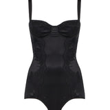 Body intimo a balconcino in seta con pizzo O9A05T ONO13N0000 DOLCE & GABBANA 