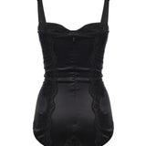 Body intimo a balconcino in seta con pizzo O9A05T ONO13N0000 DOLCE & GABBANA 