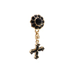 Orecchini a clip con croci e strass WEQ4S2 W1111N0011 DOLCE & GABBANA 