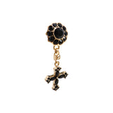 Orecchini a clip con croci e strass WEQ4S2 W1111N0011 DOLCE & GABBANA 