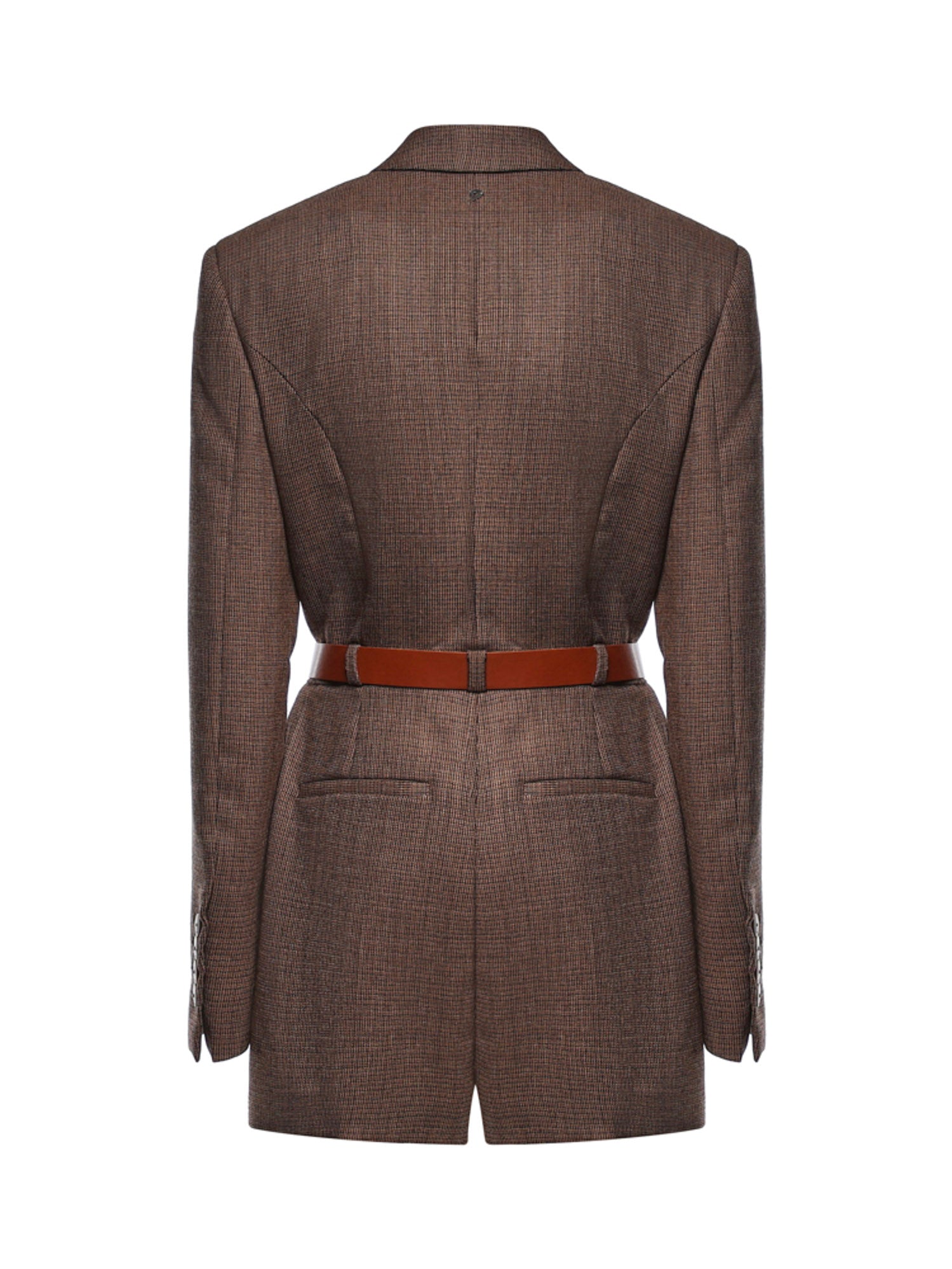 Jumpsuit corta con cintura DA550 FF0428DXXX737 DONDUP 