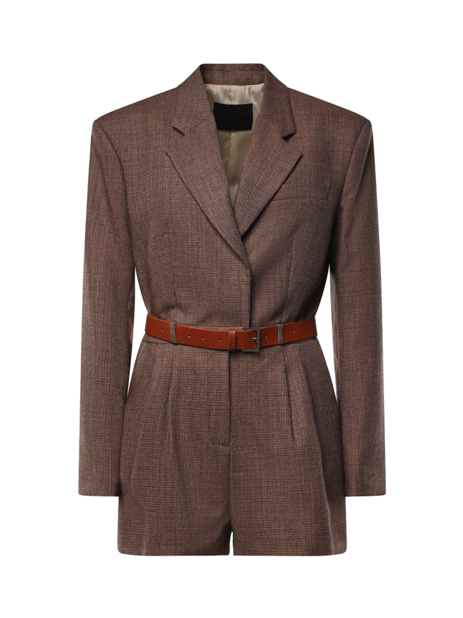 Jumpsuit corta con cintura DA550 FF0428DXXX737 DONDUP 