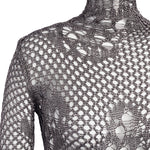 Abito in maglia stramata DA564 M01043D961 DONDUP 