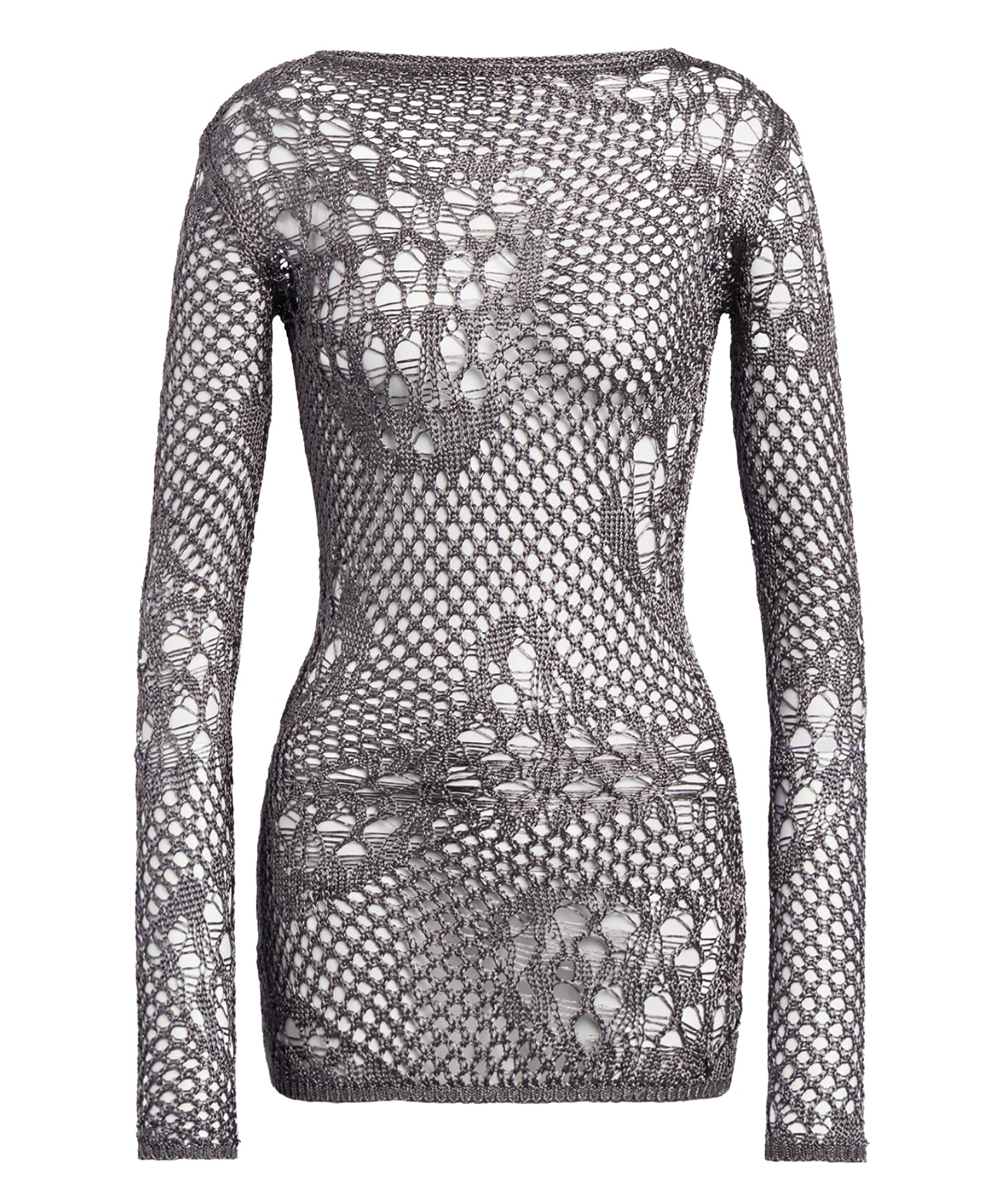 Miniabito in maglia stramata DA565 M01043D961 DONDUP 