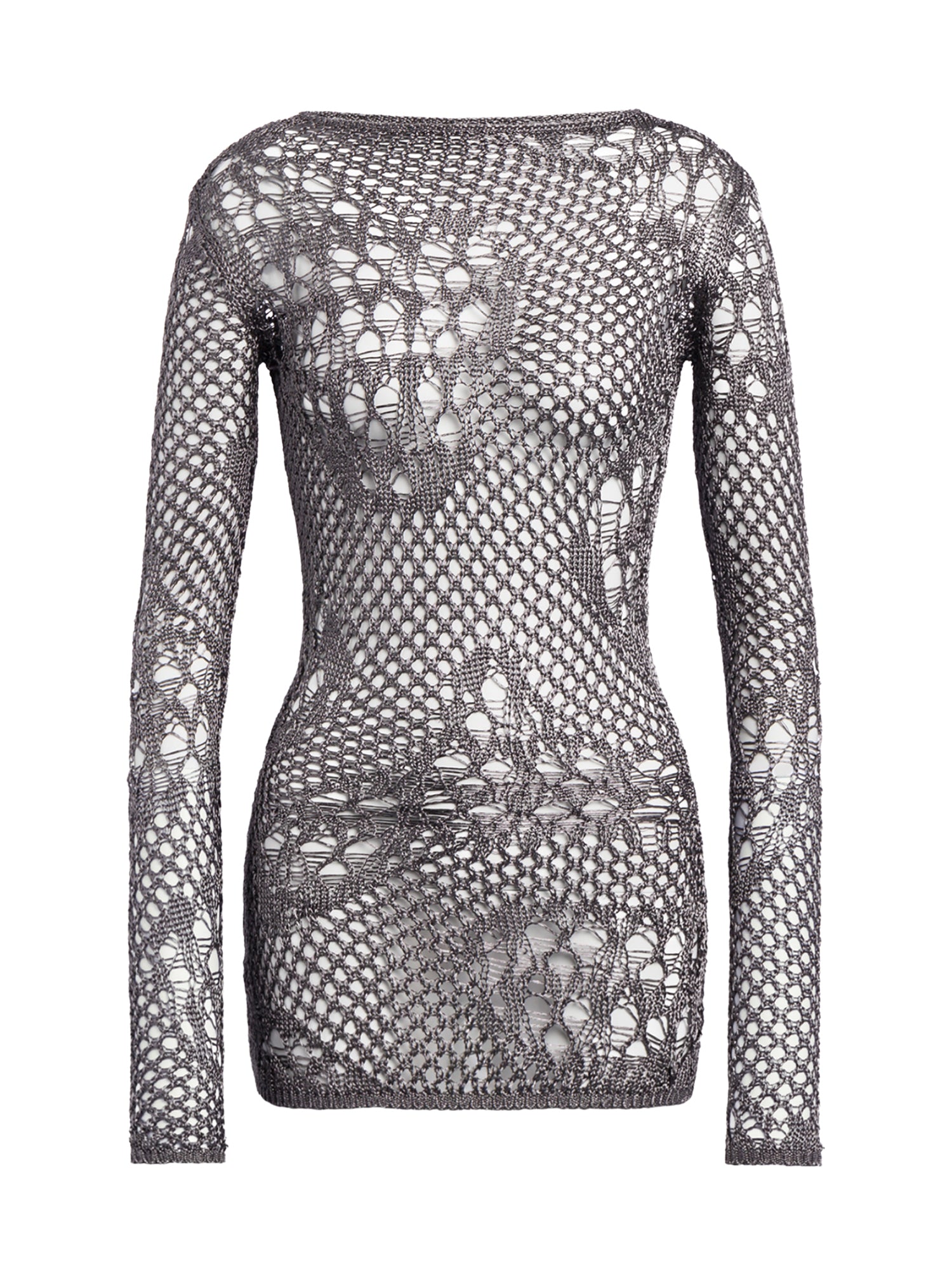 Miniabito in maglia stramata DA565 M01043D961 DONDUP 