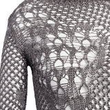 Miniabito in maglia stramata DA565 M01043D961 DONDUP 