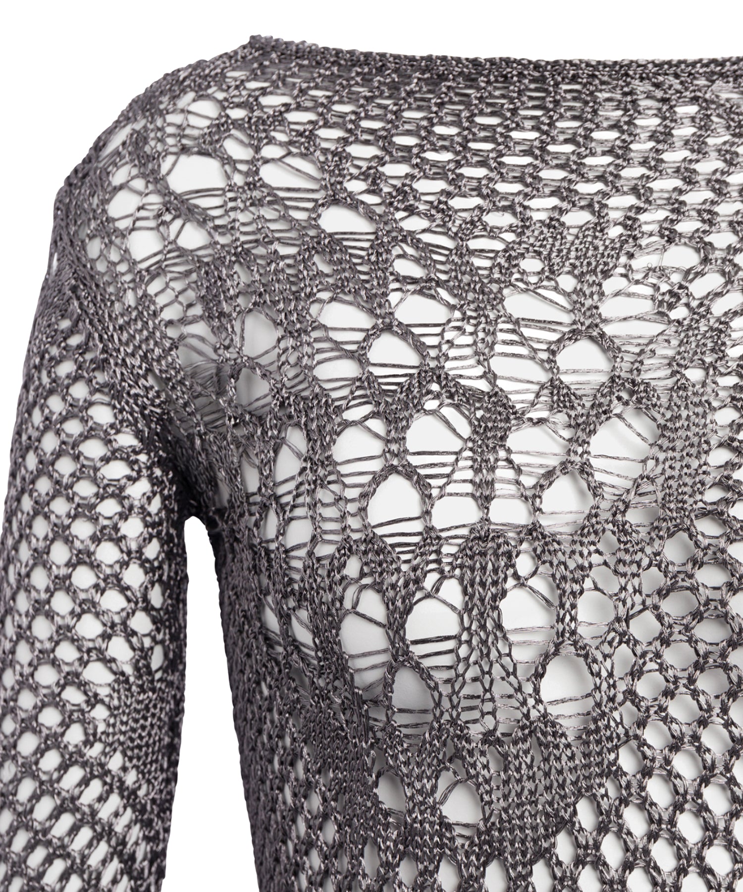 Miniabito in maglia stramata DA565 M01043D961 DONDUP 