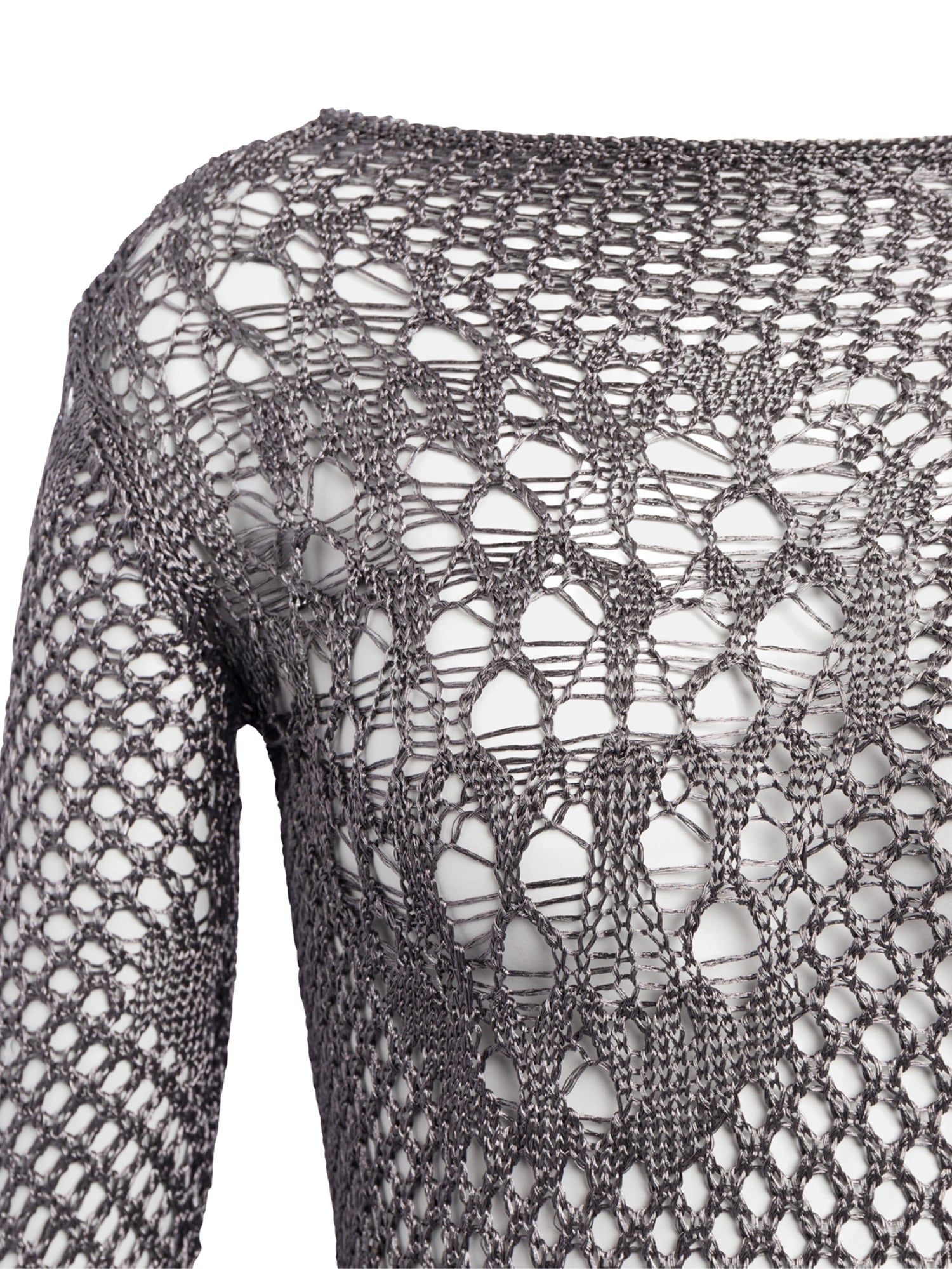 Miniabito in maglia stramata DA565 M01043D961 DONDUP 