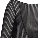 Jumpsuit in maglia a costa DA566 M01045D999 DONDUP 