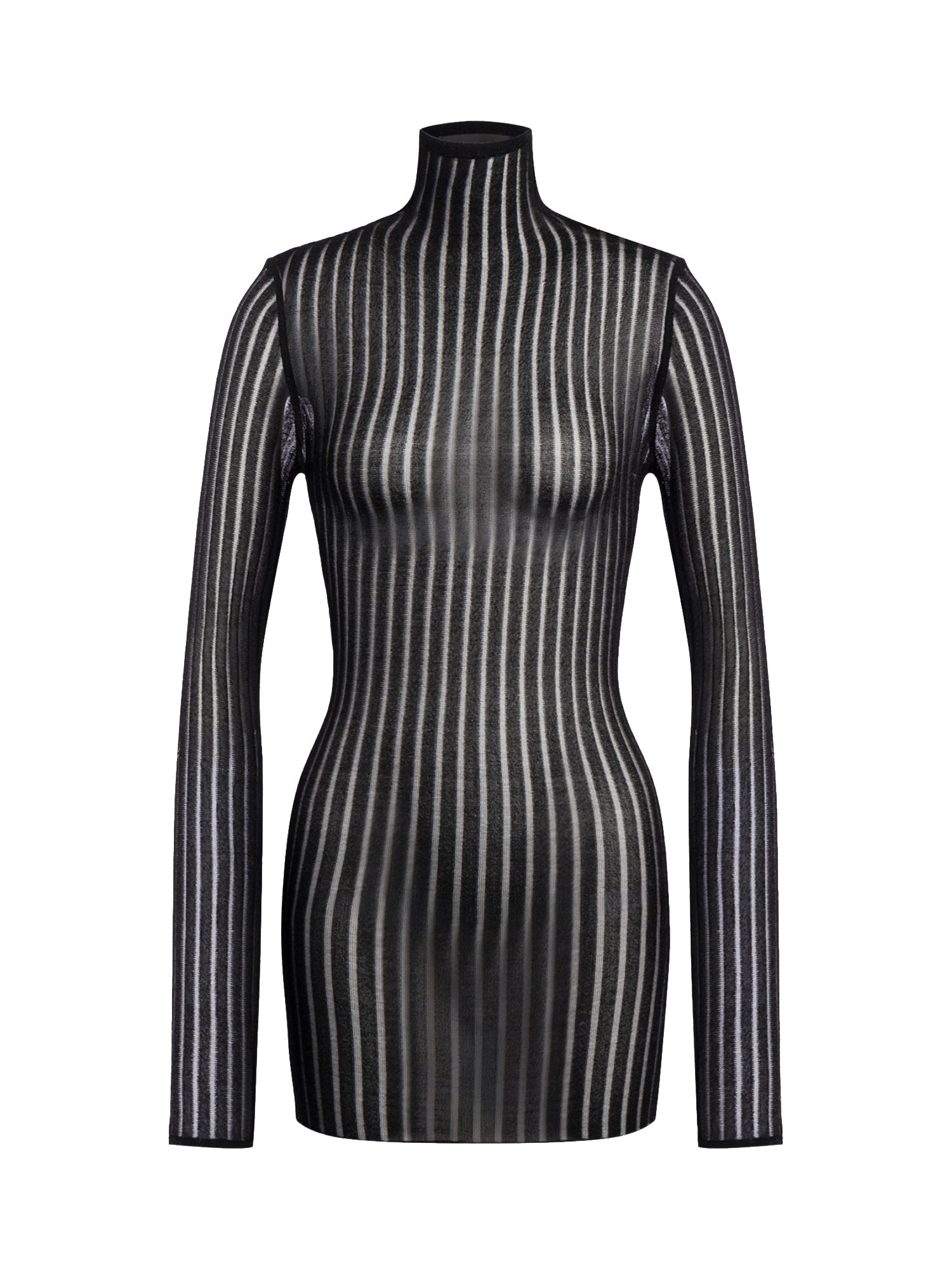 Miniabito in maglia lurex DA567 M01044D999 DONDUP 