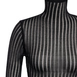 Miniabito in maglia lurex DA567 M01044D999 DONDUP 