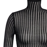 Miniabito in maglia lurex DA567 M01044D999 DONDUP 