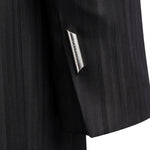 Miniabito robe-manteau in gessato lana e viscosa DA574 EFE166D999 DONDUP 