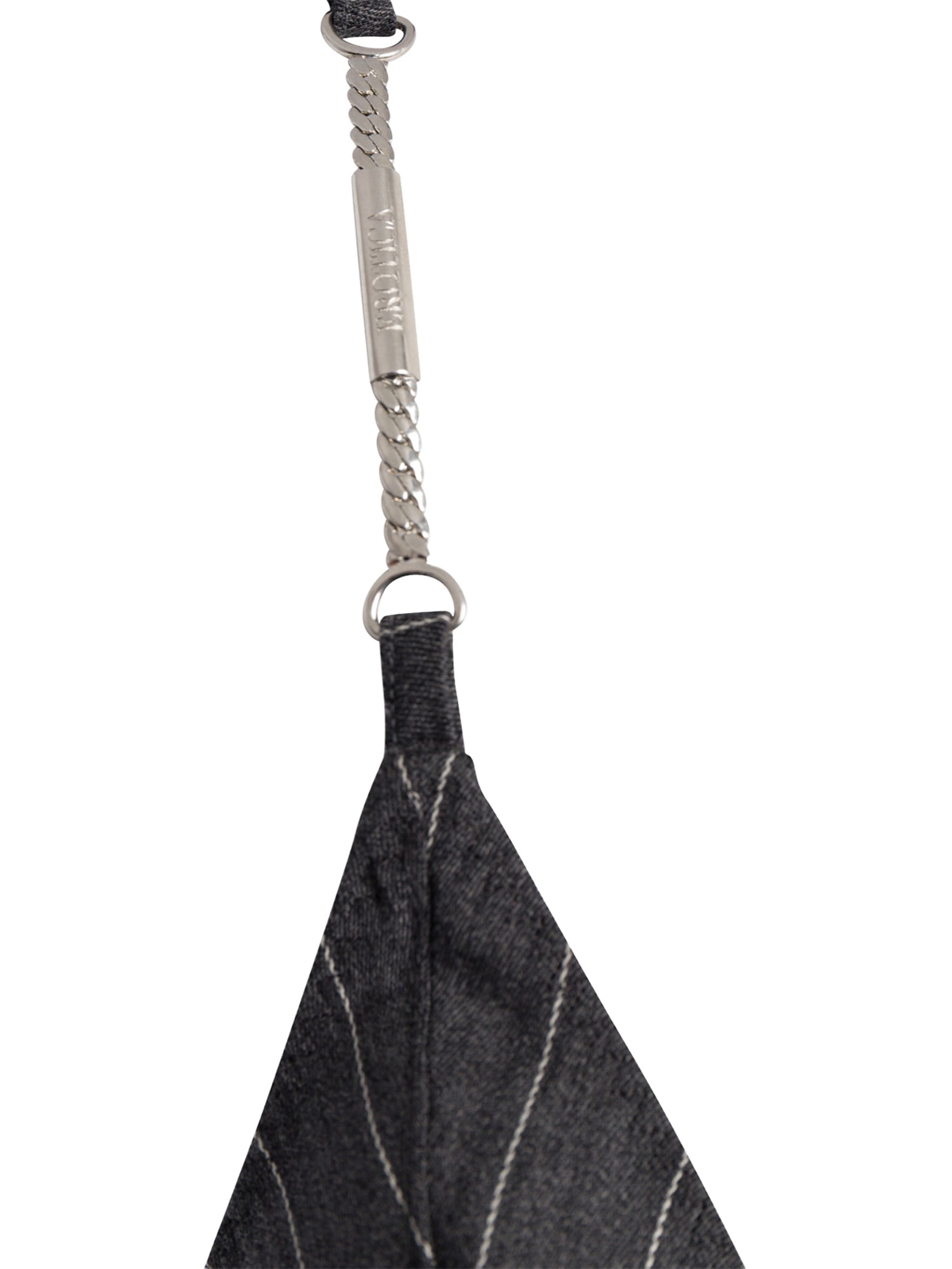 Reggiseno in fresco di lana gessato DC482 ES0080D903 DONDUP 