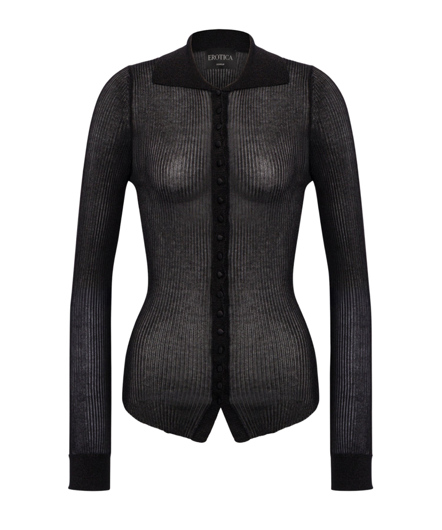 Camicia in maglia lurex DC525 M01046D999 DONDUP 