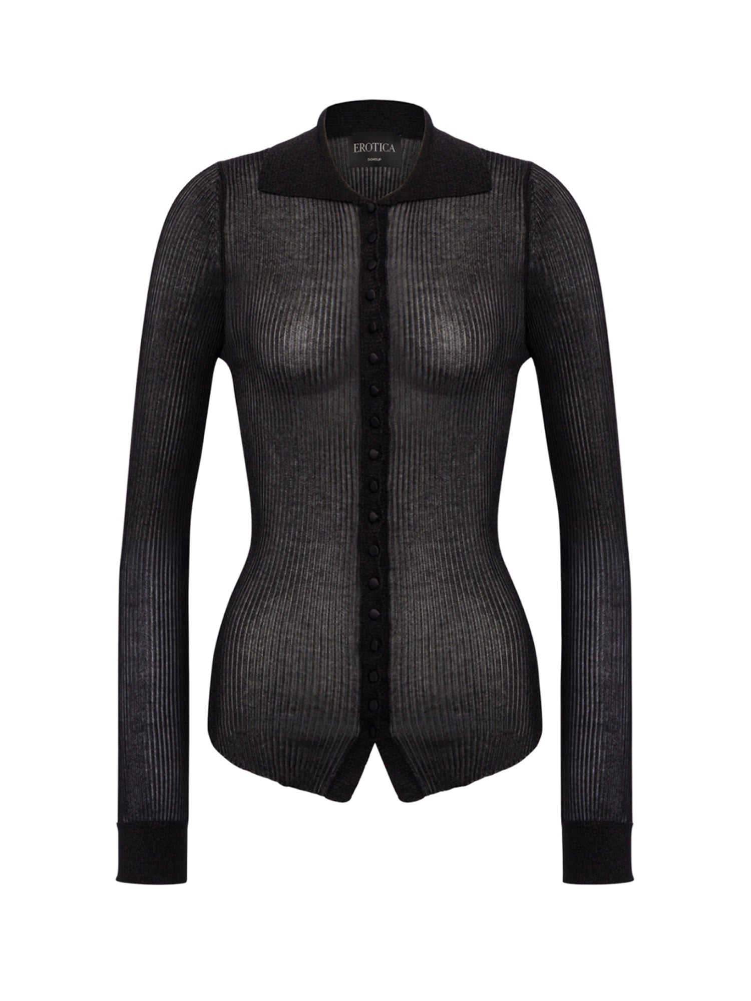Camicia in maglia lurex DC525 M01046D999 DONDUP 