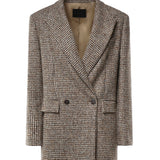 Blazer doppiopetto in bouclé DJ636 FF0429DXXX718 DONDUP 