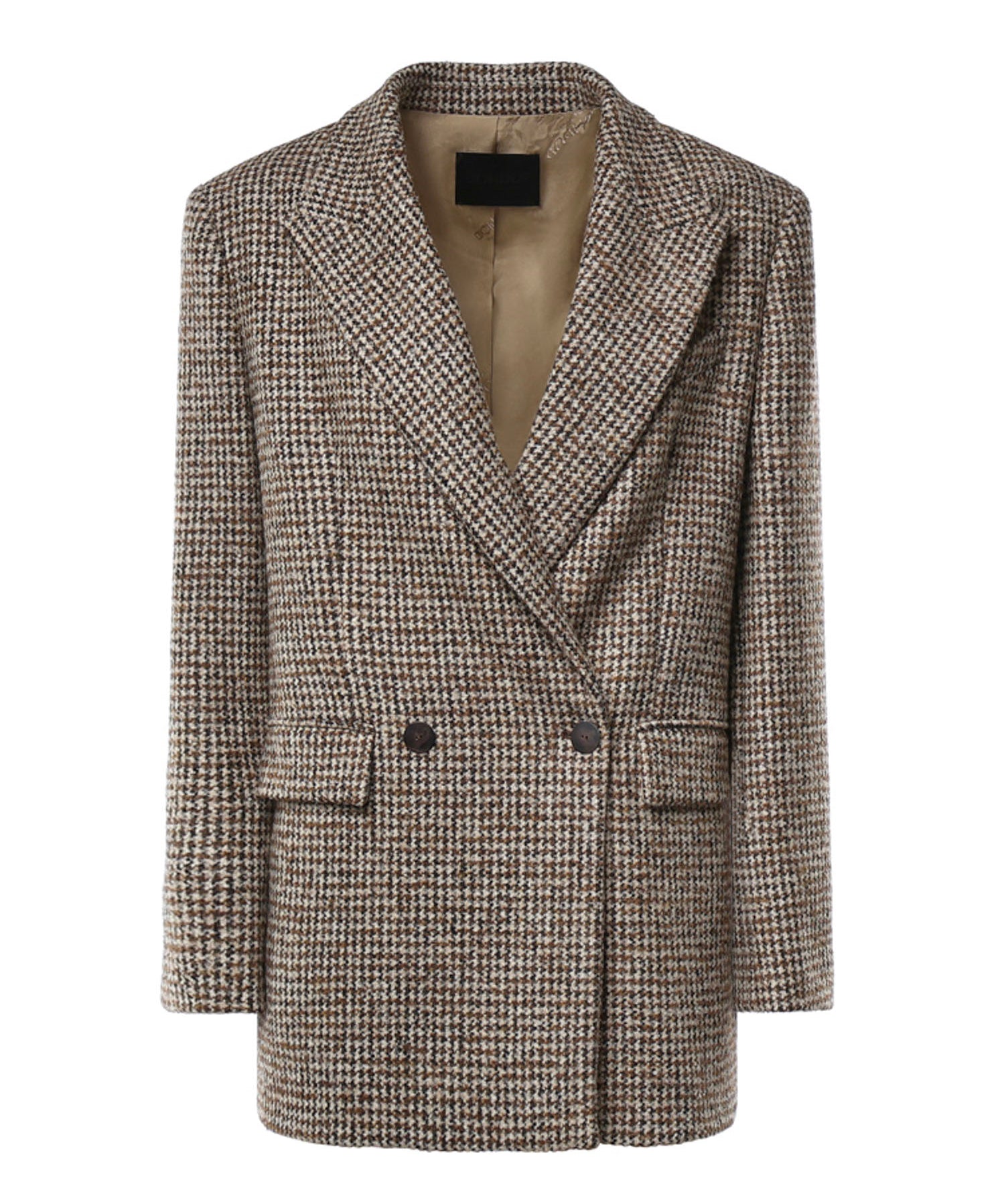 Blazer doppiopetto in bouclé DJ636 FF0429DXXX718 DONDUP 