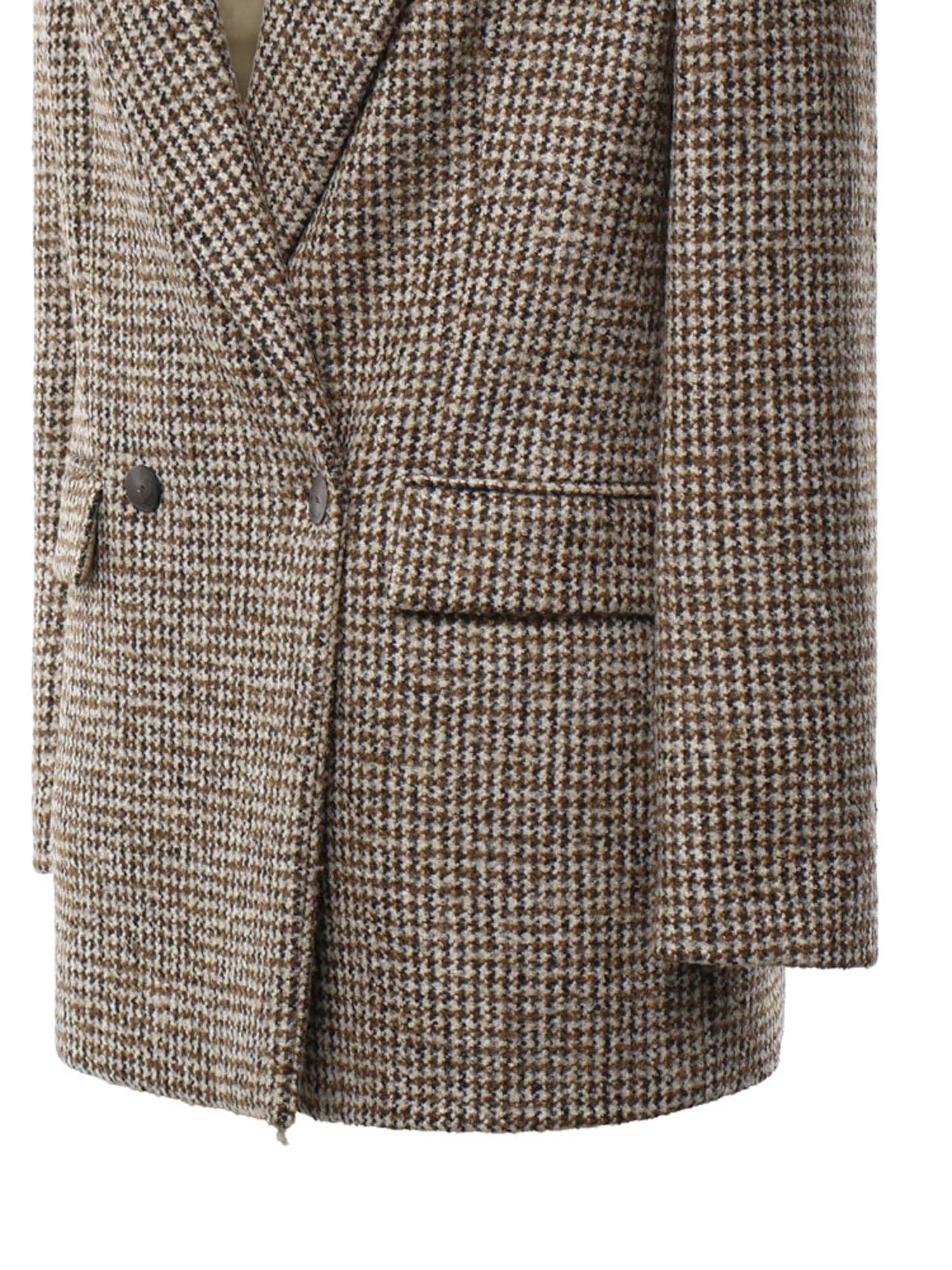 Blazer doppiopetto in bouclé DJ636 FF0429DXXX718 DONDUP 