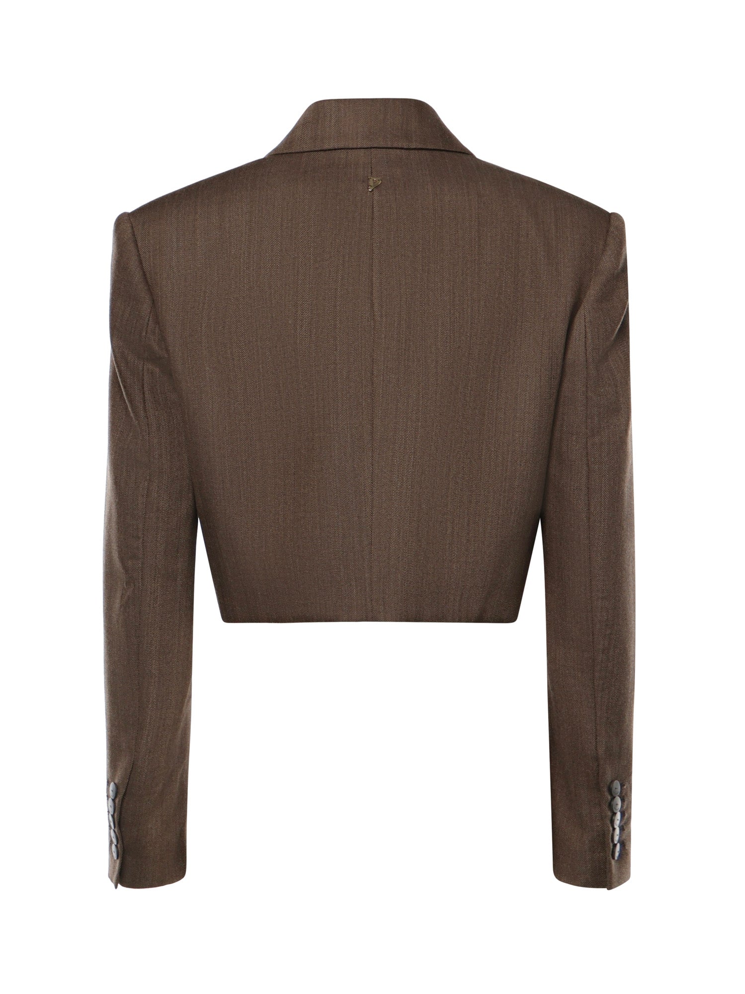 Blazer oversize in lana a spina di pesce DJ790 FF0427DXXX718 DONDUP 