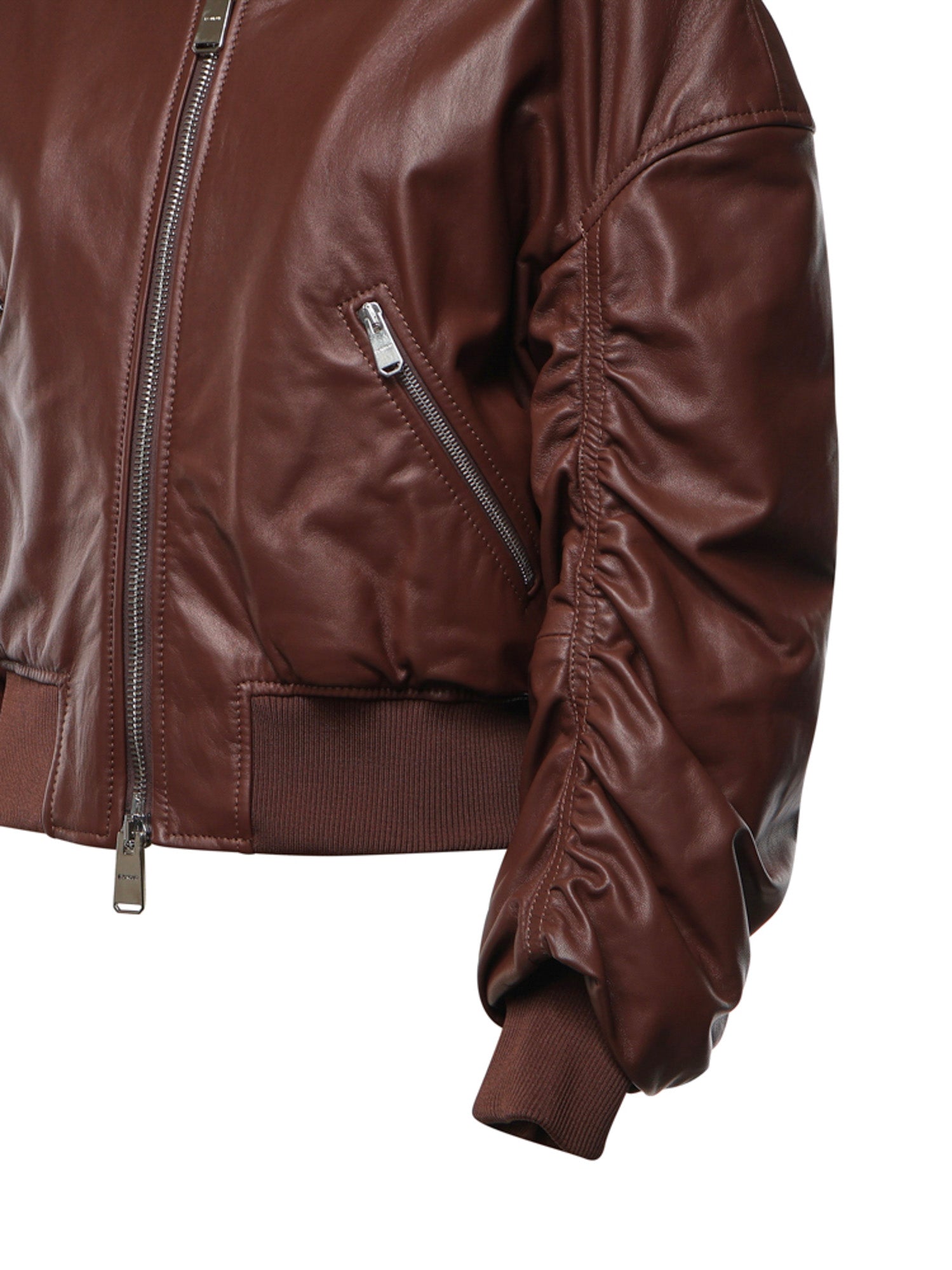 Bomber in pelle DJ800 PL0511DXXX761 DONDUP 