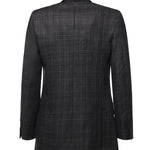 Blazer doppiopetto in Principe di Galles DJ823 QF0208DXXX909 DONDUP 