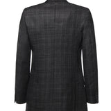 Blazer doppiopetto in Principe di Galles DJ823 QF0208DXXX909 DONDUP 